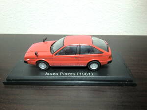 ★いすゞピアッツァ（1981）1/43国産名車コレクション【中古】ノレブ・ISUZU