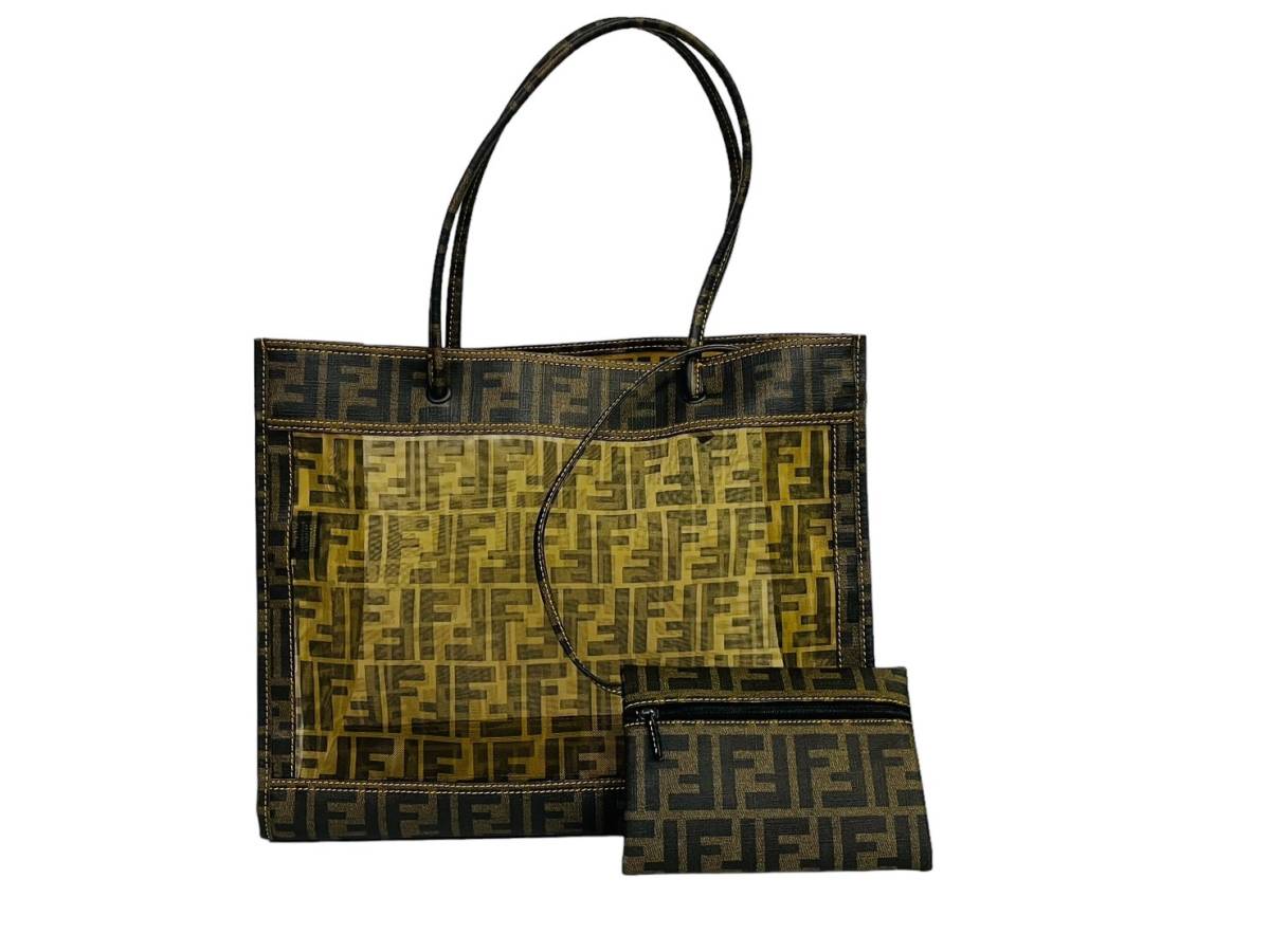 Yahoo!オークション -「fendi メッシュ バッグ」(トートバッグ