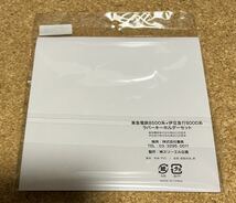 送料無料！東急電鉄 8500系×伊豆急行 8000系 ラバーキーホルダーセット 新品未開封品_画像2