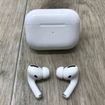 164 D 1円〜 AirPods Pro エアポッズ プロ ワイヤレス イヤホン Apple アップル 中古_画像3