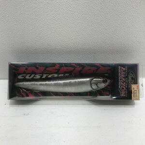 192 D 1円〜 釣り エバーグリーン アマゾン ハード ルアー ペンシルベイト #180 ブラックアロワナ 中古 未使用