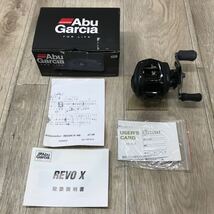 189 D 1円〜 釣り Abu Garcia REVO 4 X / X-HS 17 レボ 右 ハンドル ベイト リール アブ ガルシア 中古_画像1