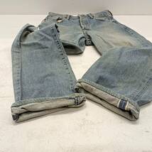 E）Levi's リーバイス 702XX 日本製復刻 シンチバック ボタン裏122 サイズW33　中古 現状品_画像8