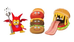 ドラゴンクエストモンスターズ3 DQM3 ドラクエ マックデリバリー マクドナルド バーガースライム フルーリーサタン バーガーミミック 25