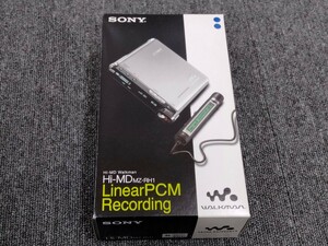 [ new goods unused ] rare Sony MD Walkman MZ-RH1 body ultra rare player HI-MD recording 60106