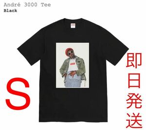 【新品未使用】Supreme Andr 3000 Tee Black シュプリーム ブラック シャツ Sサイズ ボックスロゴTシャツ Small