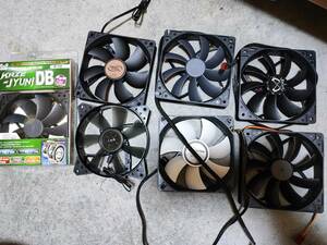  all sorts Manufacturers 12.120.9 piece PC for case fan electric fan used 