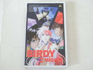 鉄腕バーディー BIRDY THE MIGHTY VHSビレオ ACT-3 Triangle Trial 見本品 ポストカード付き