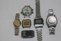 Casio カシオ vintage ビンテージ 14点セット CASIOTRON DATA BANK G-SHOCK PRT- PROTREK Wave Ceptor Seiko RUPUTER DB- ARW- WVA- _画像6