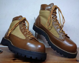 【美品】 USA製 Danner/ダナー 30420X ライト GORE-TEX ブーツ 8EE 26cm ブラウン カーキ/30440 33234