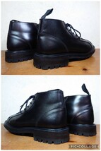 【美品】英国製 Tricker's/トリッカーズ M6077 モンキーブーツ US7 Fit.5 25cm相応 カントリー ブラック 黒/クロケット cheaney_画像7