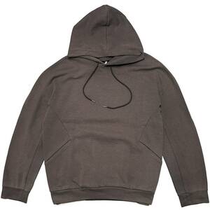 定価2.8万 ATTACHMENT C/PE DOUBLE KNIT HOODED SWEATSHIRT 2 ブラウン アタッチメント ダブルニットスエットパーカー ニット