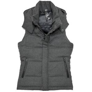 定価10万 wjk HEAVY WOOL POPLIN SEPARATE HOOD DOWN VEST Lサイズ ヘビーウールポプリンダウンベスト ジャケット モンクレール wjk 1piu