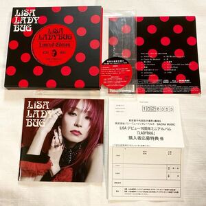 ハガキ付 ★★★ LiSA LADYBUG 初回生産限定盤A CD+BD ★★