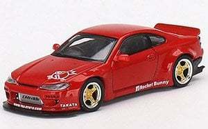 MINI GT 1/64 Rocket Bunny NISSAN シルビア S15 右ハンドル (レッド) トゥルースケールミニチュアズ minigt