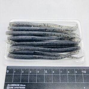 614411 ゲーリーヤマモト 4インチ カットテールワーム １４本 GARY YAMAMOTO KUTTAIL WORM #150 ソルト＆ペッパー③の画像1