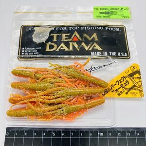 710276 チームダイワ TD バブルシュリンプ 4-1/2インチ ７本 082D TEAM DAIWA TD BUBBLE SHRIMP T.D.WORM 希少入手困難品