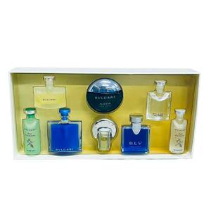 A5-90）未使用品　BVLGARI PARFUMS THE COLLECTION ミニ香水 8点