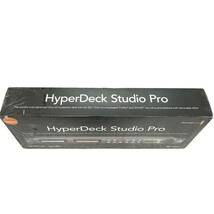 あ4-05）新品未開封Blackmagic design HyperDeck Studio Pro　ULTRA HD 6G-SDI / HDMI 4K SSD レコーダー　　black magic ブラックマジック_画像2