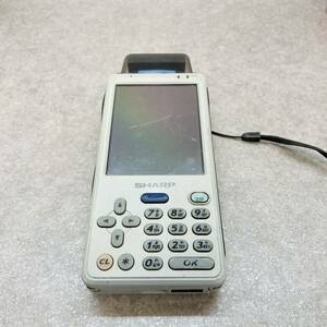 #6001)SHARP handy terminal RZ-N155S present condition goods 