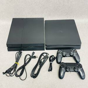 A2-03）SONY PS4 本体 CUH-2000A /PS4 CUH-1200A 500GB プレイステーション 2台まとめて　通電OK 現状品