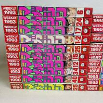 ③ 週刊少年 マガジン　1984/1985/1987/1988/1990/1993/1995 まとめ　20册セット　少年マガジン　_画像2