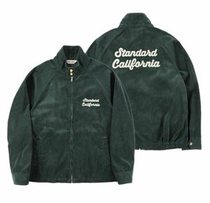 スタンダードカリフォルニア　SD Corduroy Harrington Jacket グリーン　L