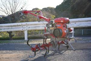 ◆クボタ T45 耕耘機●管理機 KUBOTA 農機具 耕運機●作動確認済 【中古品】静岡湖西発