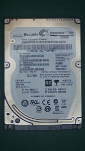 Seagate 2.5インチHDD SATA ST320LT012-9WS14C 320GB 動作確認済(320012)