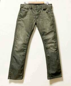 DIESEL ディーゼル THAVAR SLIM SKINNY デニムパンツ ダメージ加工 W33