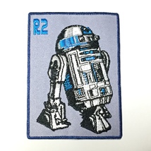 230　デッドストック　STAR WARS スターウォーズ R2-D2　R2　アイロン ワッペン　SF 映画　刺繍 パッチ　_画像1
