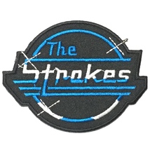 197 The Strokes ザ・ストロークス　刺繍 アイロン ワッペン 音楽 ロック ガレージロック・リバイバル 刺繍ワッペン アイロンワッペン_画像1