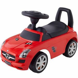 乗用メルセデスベンツ SLS AMG レッド 乗用玩具 足けり車 子供用乗り物