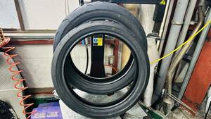 ダンロップ　SPORTMAX α-13 SP110/70ZR17 140/70R17 前後セット 2023年 CBR250R mc41③