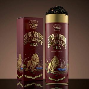 TWG シンガポールブレックファストティー HC 紅茶 世界最高級の茶葉 紅茶缶