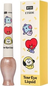 ETUDE [エチュード公式] BT21 ティアーアイリキッド / アイライナー/涙袋/ラメ/キラキラ いるつや きらめく瞳