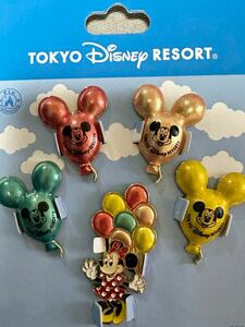 ディズニー バルーン ミニー ピンバッジ レトロ 可愛い Disney 東京ディズニーランド