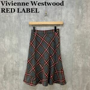 Vivienne Westwood RED LABEL タータンチェック フレアスカート 1 ヴィヴィアンウエストウッド