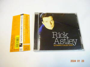 CD リック・アストリー・アルティメット・コレクション 帯付 1987-2005年までの代表曲 全17曲 ベスト 国内盤 Rick Astley