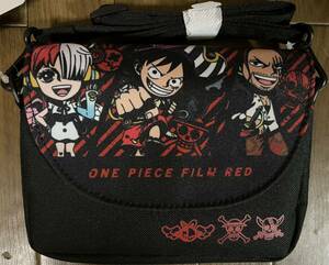 ☆ONE PIECE【FILM RED】ミニショルダーバッグルフィウタシャンクス#小物入れ#ポシェット#ポーチ♪★新品未使用♪♪☆お安く出品中です♪♪