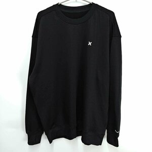 【中古】ハーレー ファントム ワッフルインナー ルーズクルーネック HURLEY L ブラック MIW2200004 ユニセックス