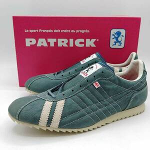 [ used * unused goods ] Patrick L Lee ELELLY 40 (25cm) BU/GN 528172 men's PATRICK sneakers shoes 