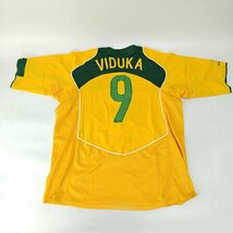 【中古】ナイキ サッカー イオーストラリア代表 ユニフォーム FIFA ワールドカップ 2006 #9 ヴィドゥカ VIDUKA メンズ NIKE_画像1