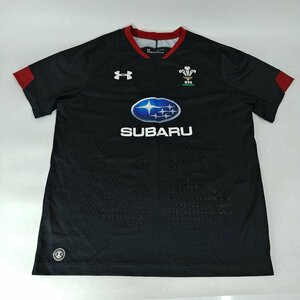 【中古】アンダーアーマー ラグビー ウェールズ代表 WRU ジャージ 18-19 アウェイ XL メンズ UNDER ARMOUR