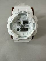 【中古品】稼働品 CASIO カシオ G-SHOCK Gショック G-LIDE Gライド ラバーベルト GAX-100A 5484 ホワイト_画像2