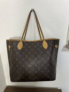 【中古品】LV ルイヴィトン モノグラム ネヴァーフルPM トートバック M40155 紐切れあり