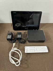 【中古品】 シャープ ポータブル液晶テレビ ハイビジョン 防水 2T-C12AF 通電動作確認済み 元箱付 2018年製