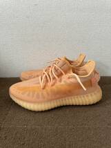 【中古品】adidas アディダス YEEZY Boost 350 V2 Mono Clay スニーカー シューズ メンズ オレンジ 26cm_画像4