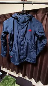 激レア!!　THE NORTH FACE マウンテンライトジャケット　ゴアテックス　 L サイズ　ザノースフェイス　ブラック×赤刺　NP15201