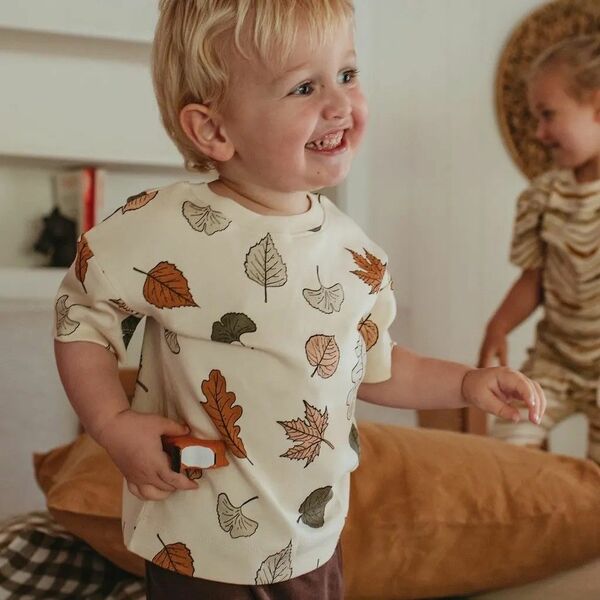 Ziwi Baby　Tシャツ　紅葉　1～2Y